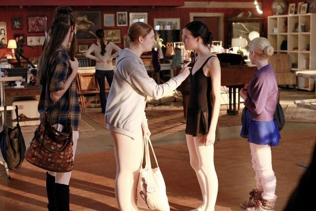 Still of Emma Dumont, Kaitlyn Jenkins, Bailey De Young and Julia Goldani Telles in Bunheads (2012)