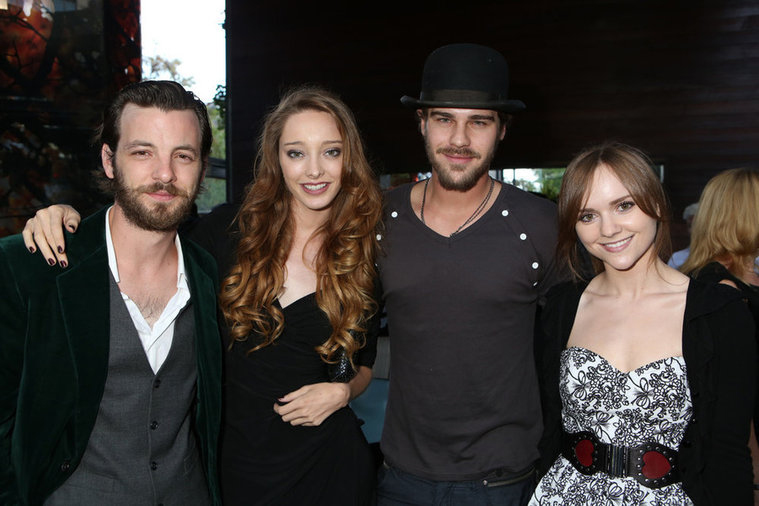 Aquarius Cast - NBCUniversal Emmy Party 2014