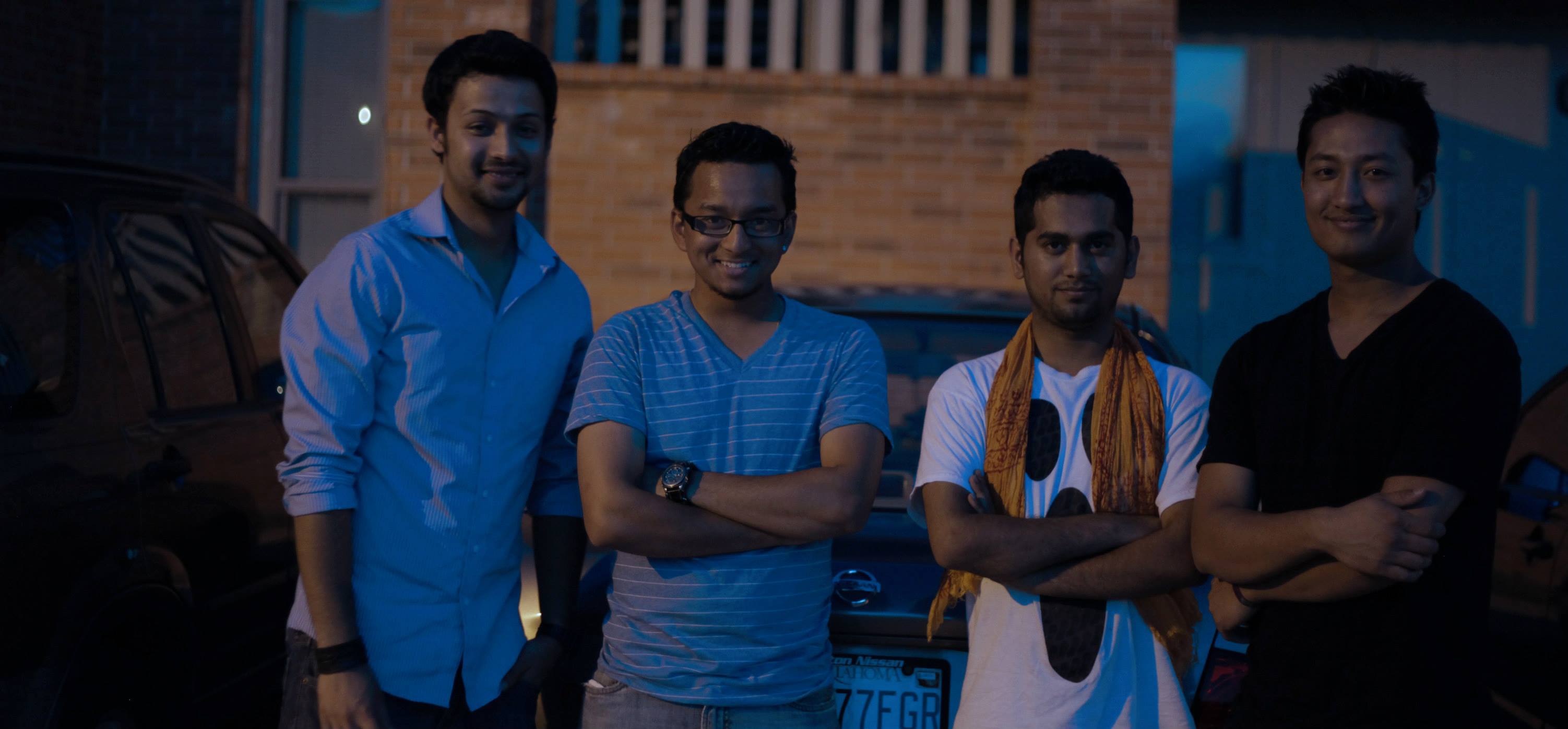 After Shot of Raghav (Day 20) with DP and two Actors