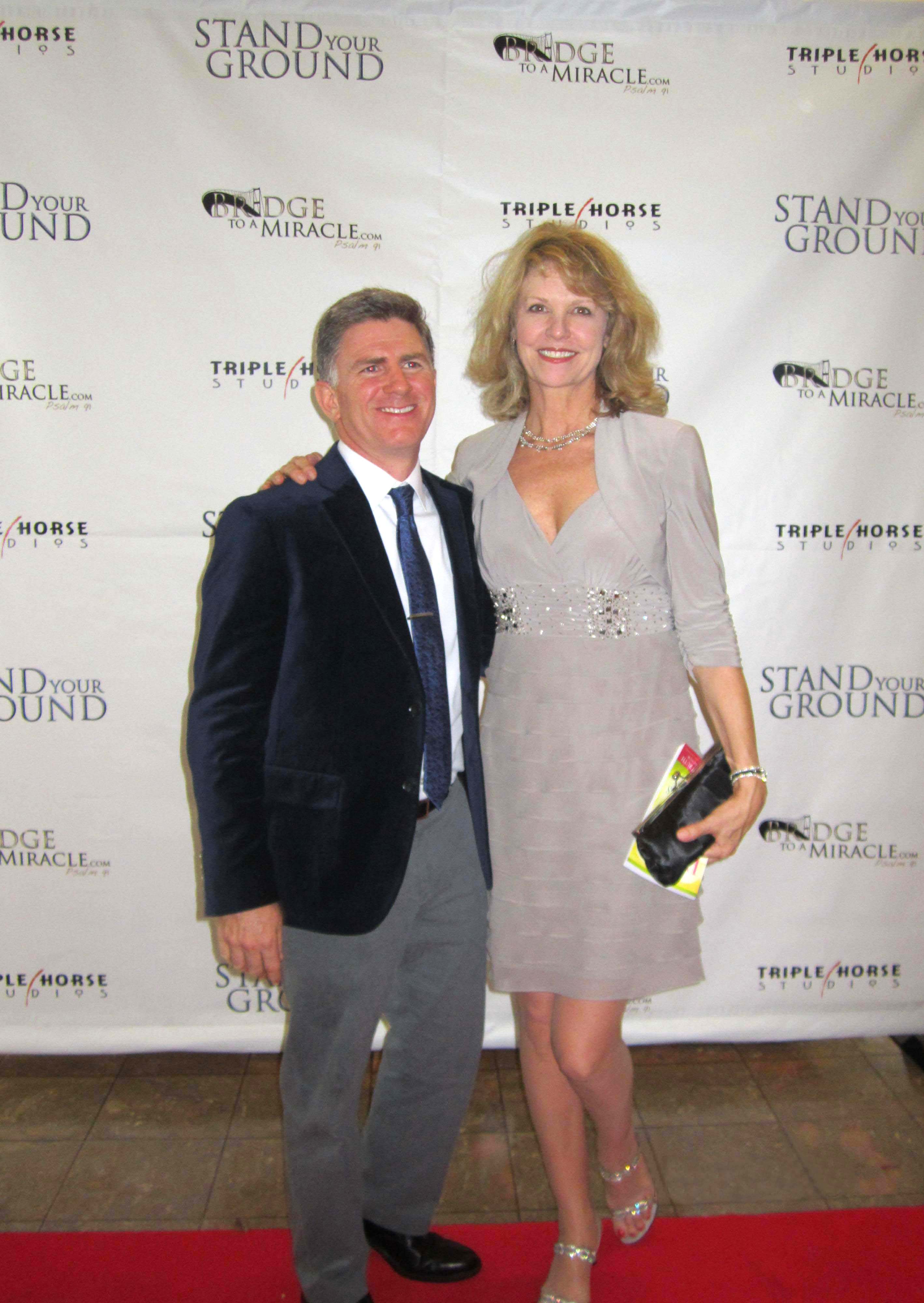 Robert Thomason and Francine Locke attending the premiere of Stand Your Ground in Atlanta (2013)