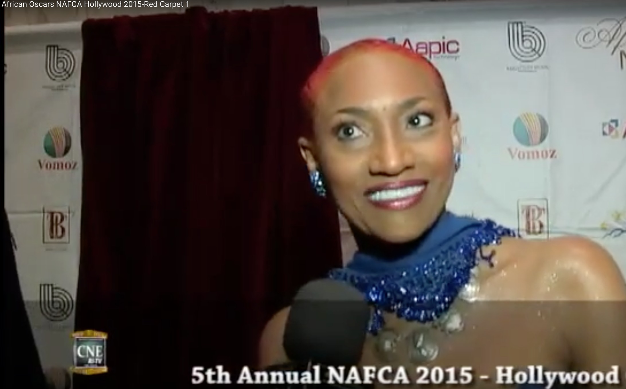 Pamella D'Pella NAFCA-2015 African Oscars- 5th Annual