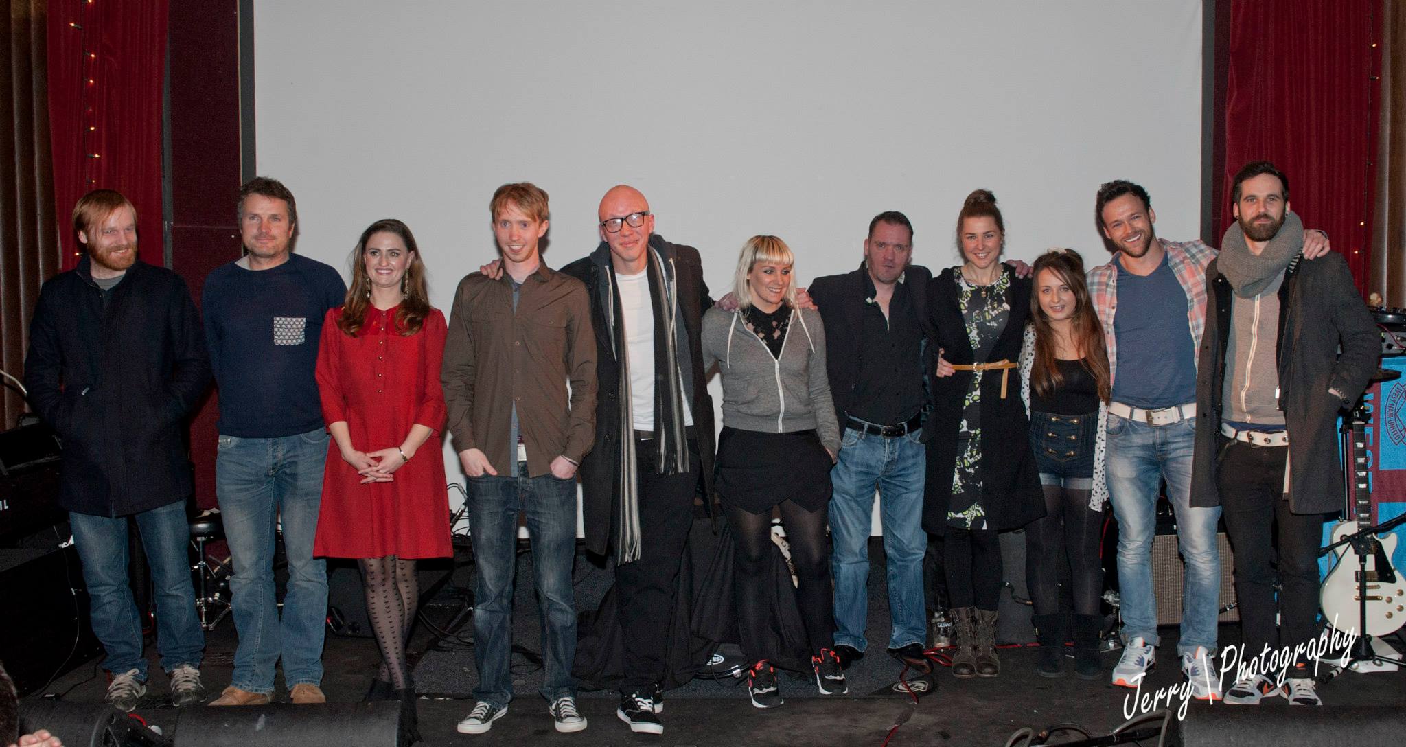 Cast and crew of Limp. at the Dublin screening February 2014