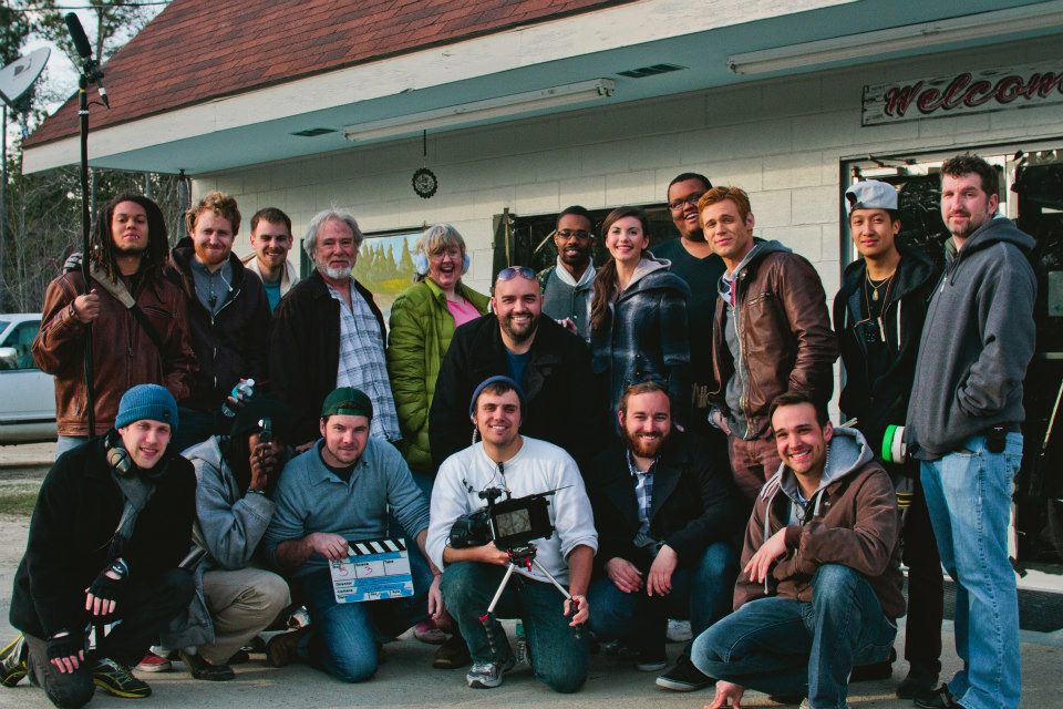 The cast and crew of SO BRIEF WAS HIS TORSO.