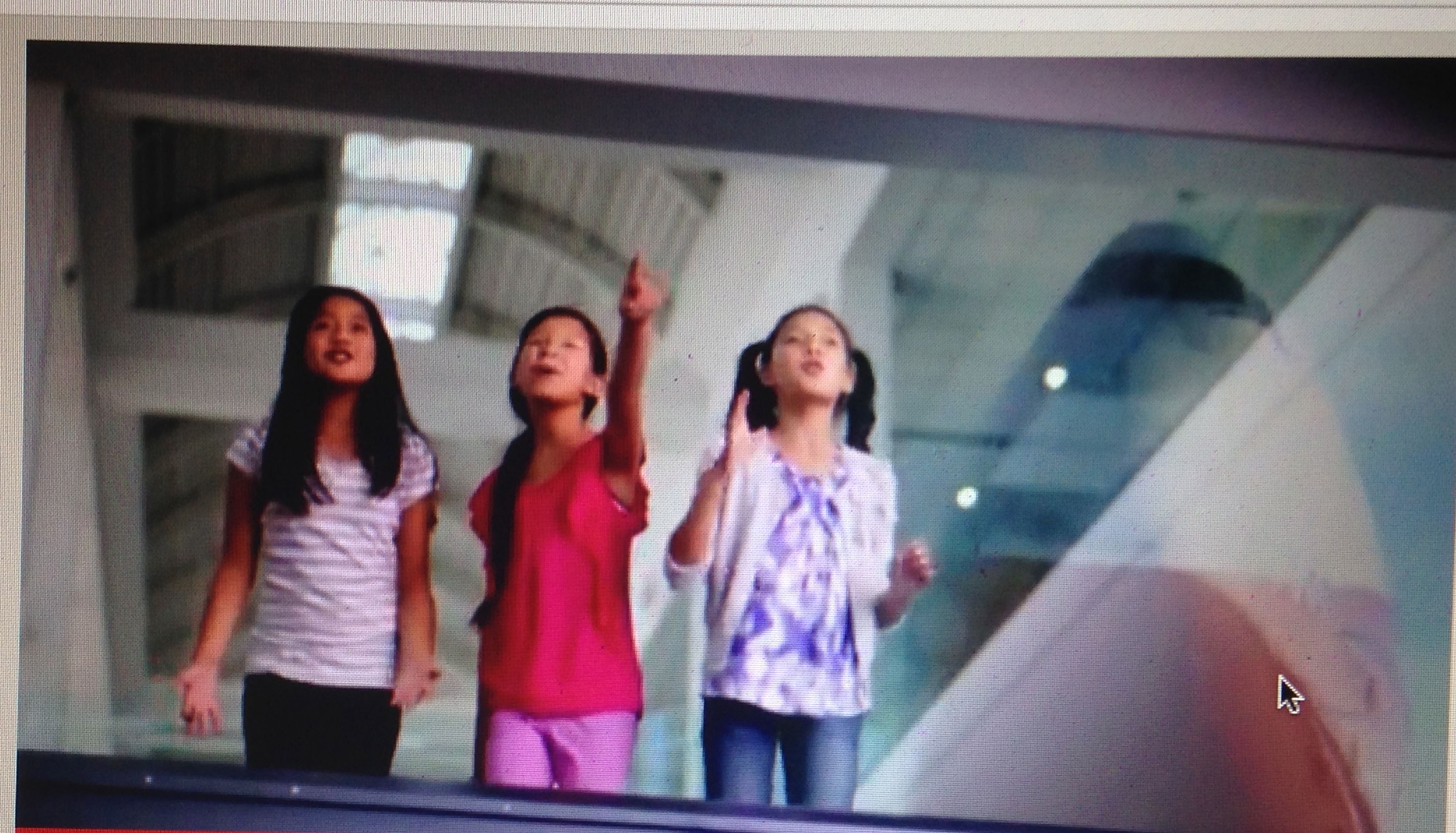 Asia Aragon in a national commercial for Boeing