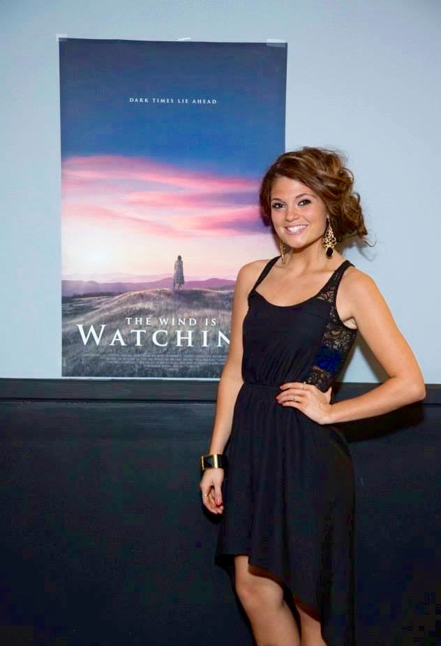 At the premiere of The Wind is Watching