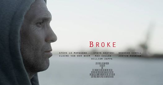Poster 1- for Broke where Stephanie stars opposite logie winner Claire Van Der Boom.