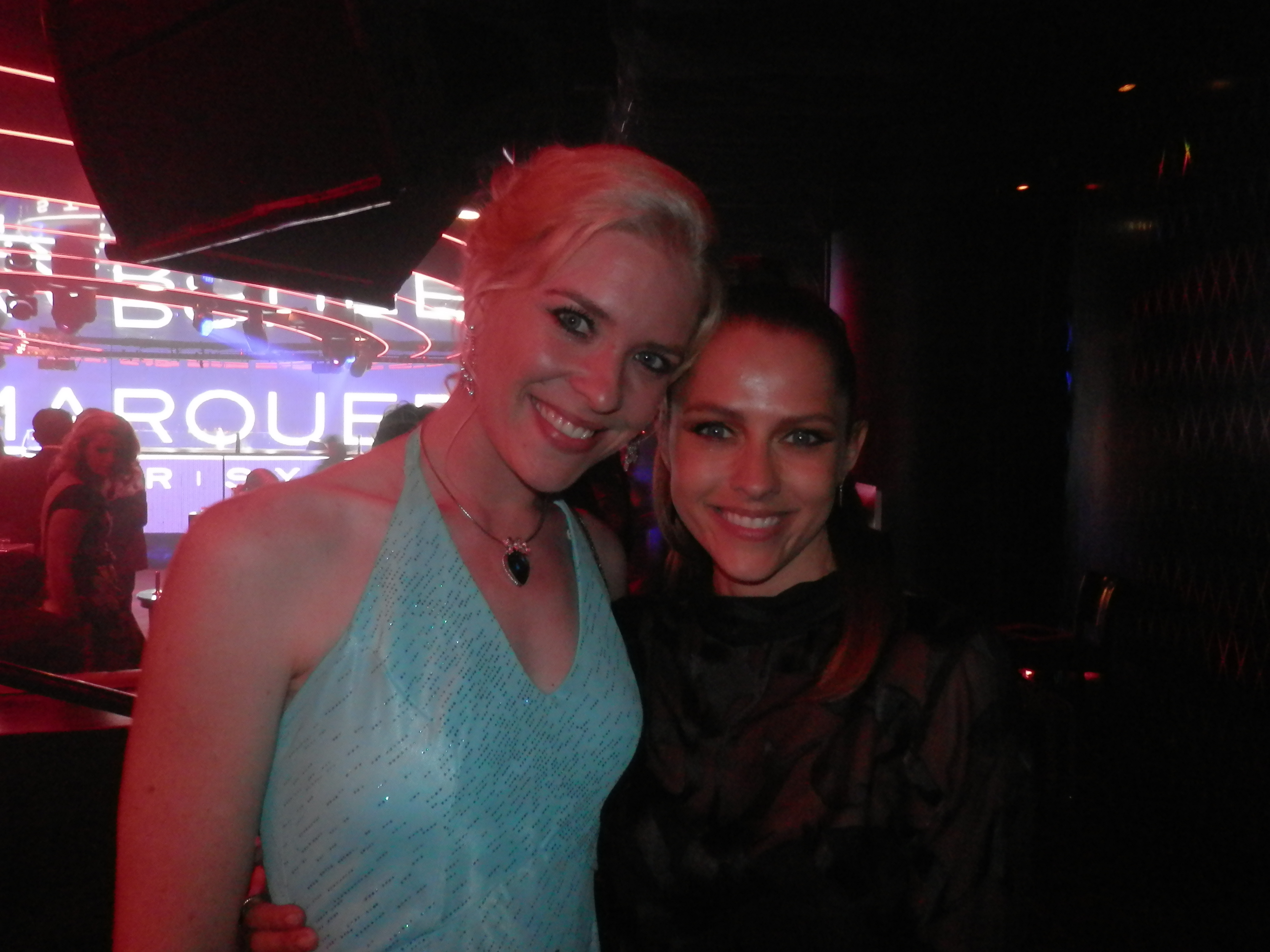 Stephanie and Teresa Palmer (The Grudge 2) at the AACTA awards.