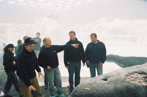 Don Burgess and Luc Etienne in Eight Below (2006)