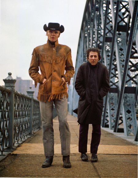 Still of Dustin Hoffman and Jon Voight in Midnight Cowboy (1969)