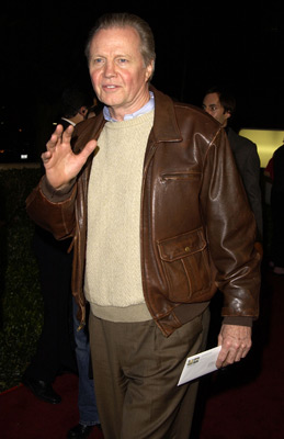 Jon Voight at event of Juodojo vanago zutis (2001)