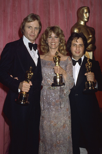Jane Fonda, Jon Voight and Michael Cimino at 