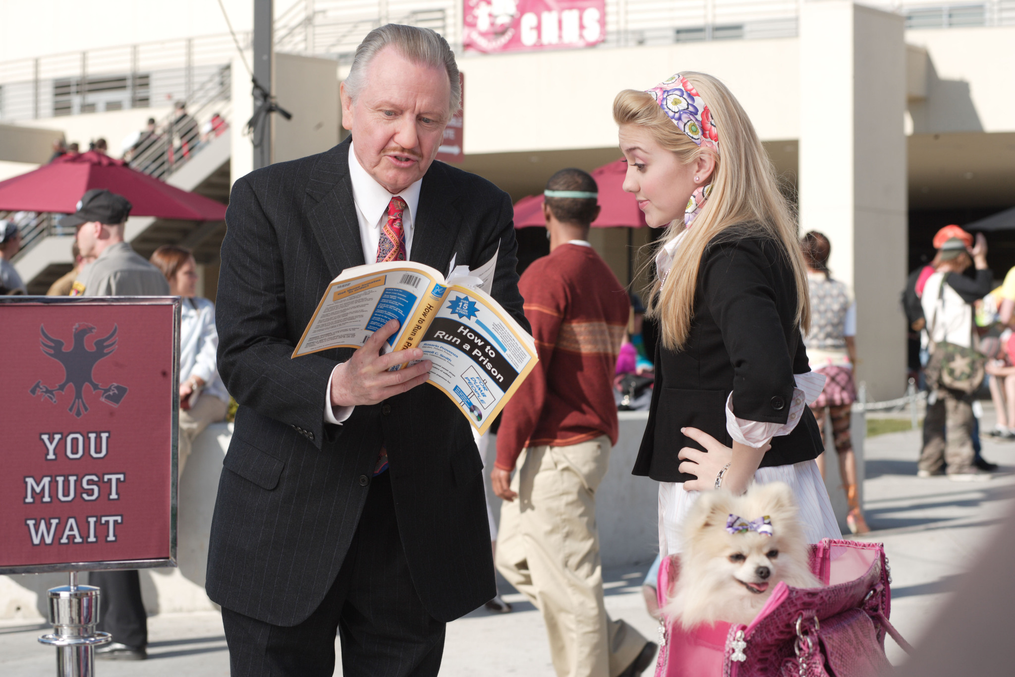 Still of Jon Voight and Chelsea Kane in Bratz (2007)