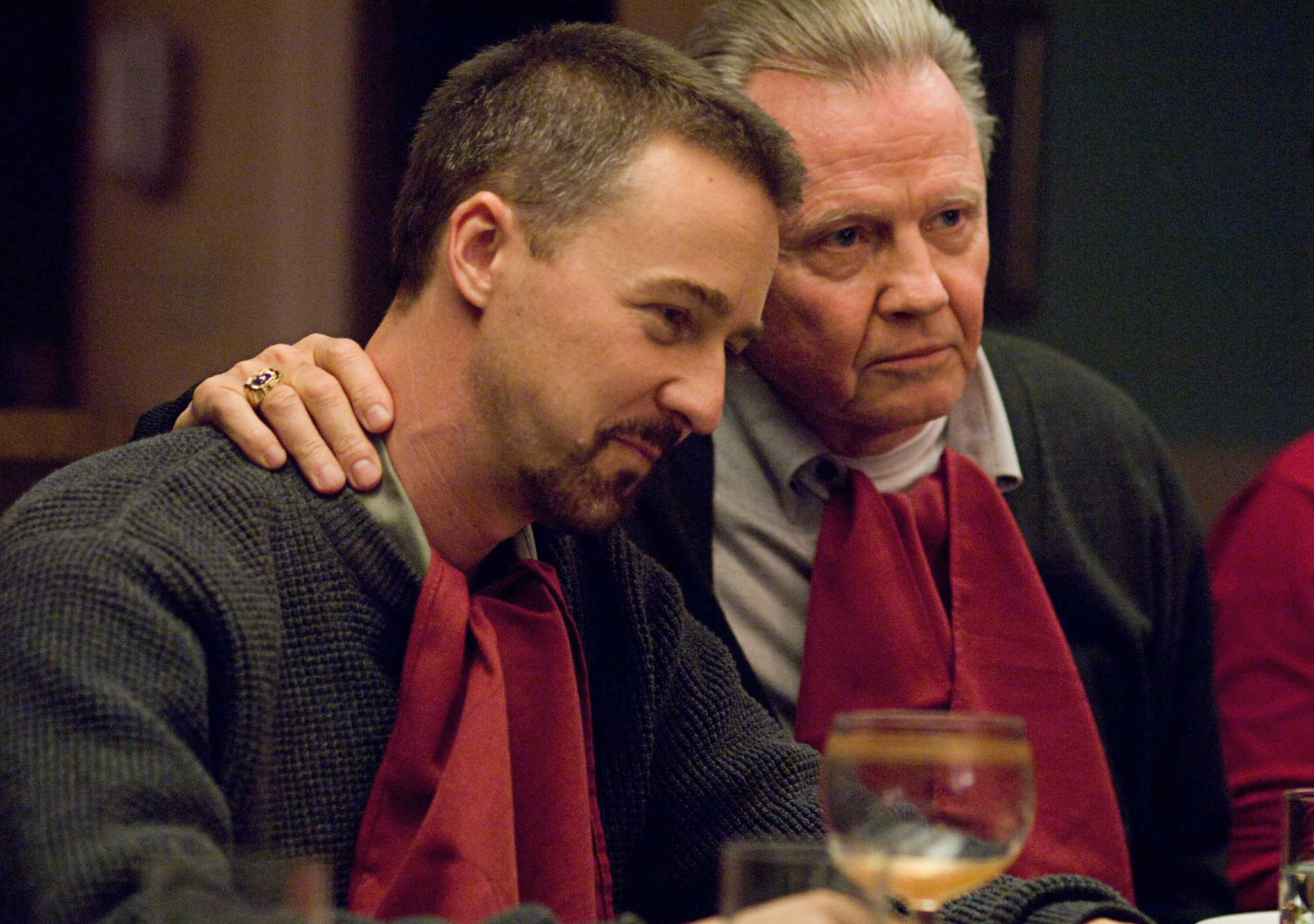 Still of Jon Voight and Edward Norton in Pride and Glory (2008)