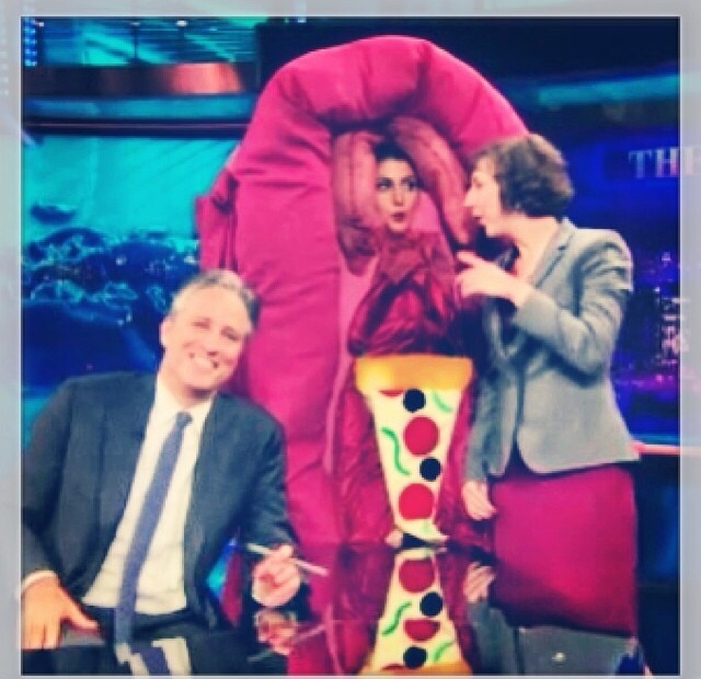 The Daily Show With Jon Stewart and Kristen Schaal