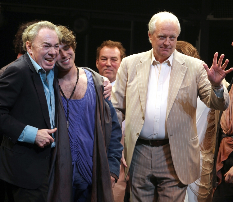 Sir Anderw Lloyd Webber and Sir Tim Rice