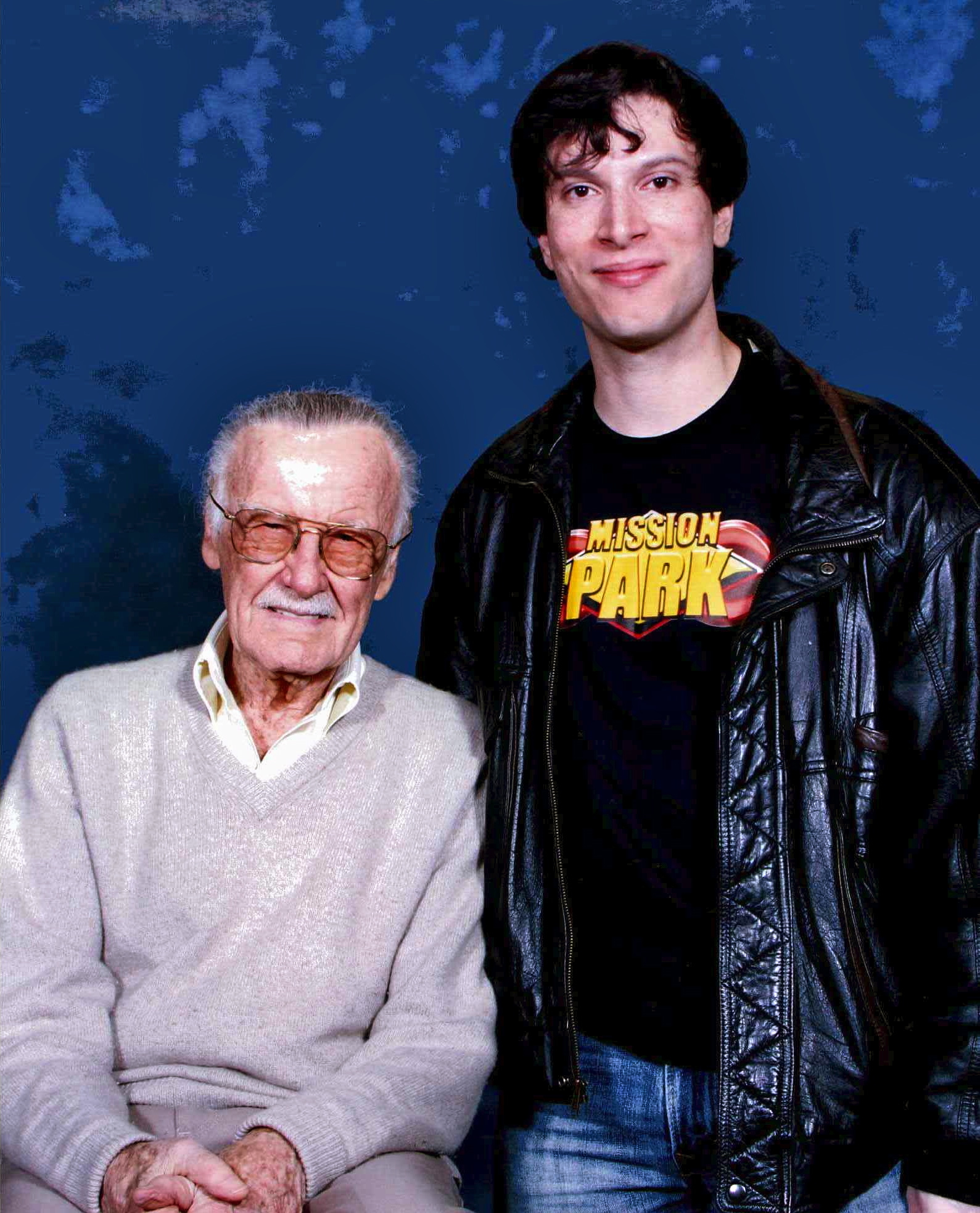 Stan Lee and Ken Holmes