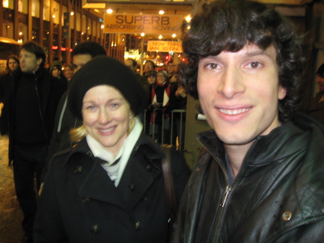 Laura Linney and Ken Holmes