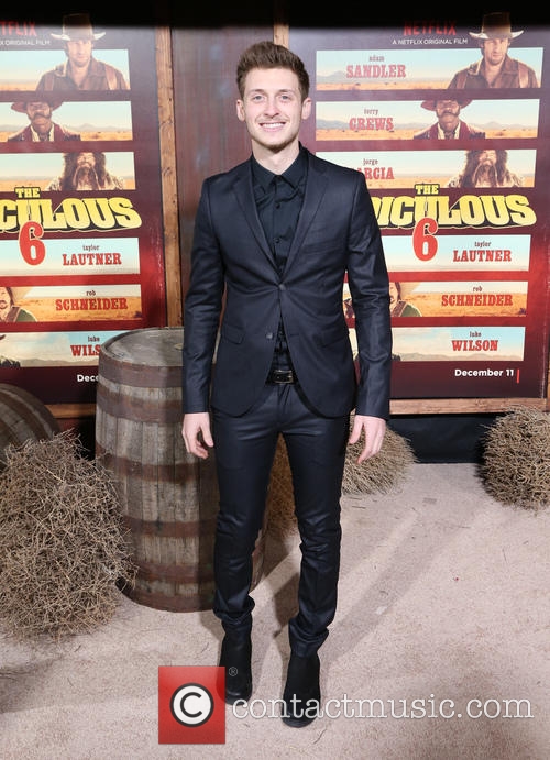 Celebrity Zach Zucker attends the Premiere of Netflix's Ridiculous 6 at Universal Studios on November 30th, 2015.