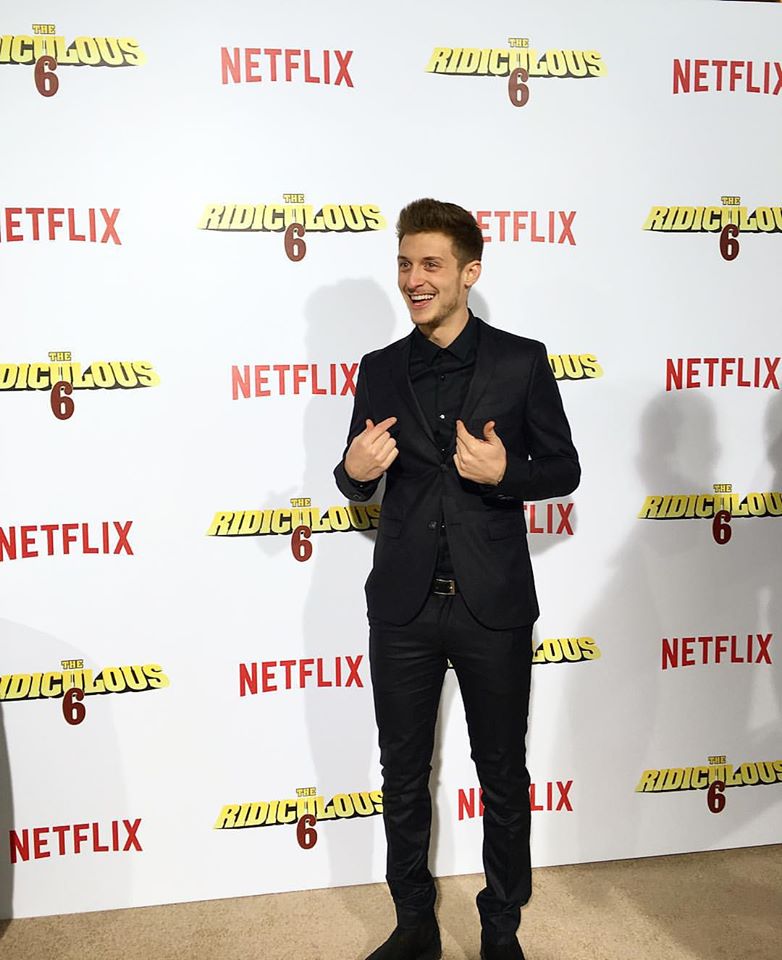 Actor Zach Zucker at the Netflix Premiere of Ridiculous 6