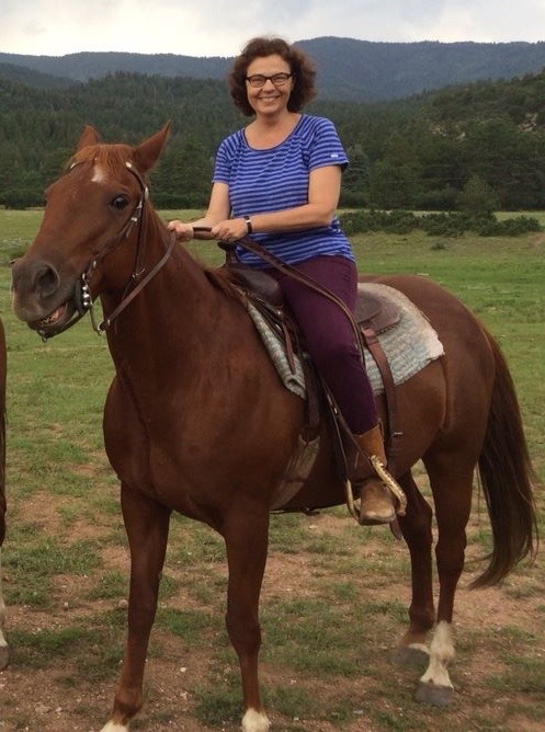 Horseback riding in Beulah, Colorado.