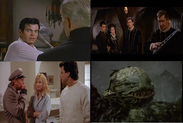 Working with Roger Corman, the monster in Humanoids from the deep,with Vincent Price in the fall of the house of Usher and the pit and the pendulum, and with Val Kilmer and Traci Lords in Not of this Earth