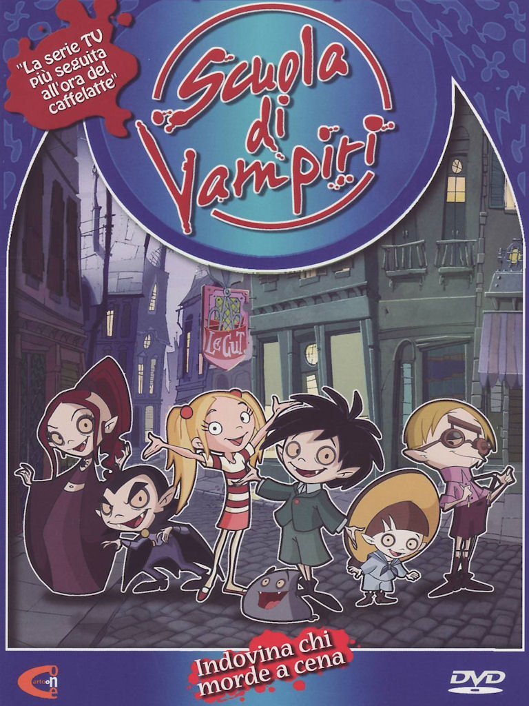 Scuola Di Vampiri a cartoon from Italy I am the voice of Oskar and Count Von Horrificus writen by Mario Bava voice ADR 1986 had to wait till the animators made the rest