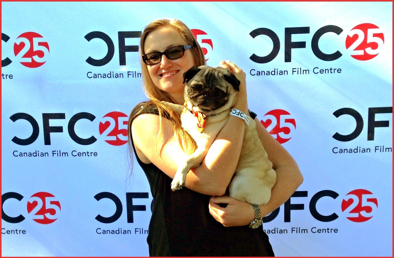 Igor and Static the Movie director Tanya Lemke at CFCBBQ