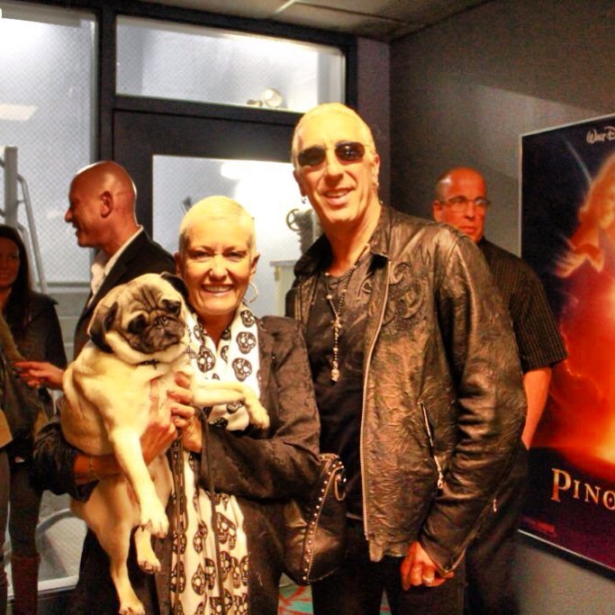 Meeting Dee Snider at Tribeca Film Festival