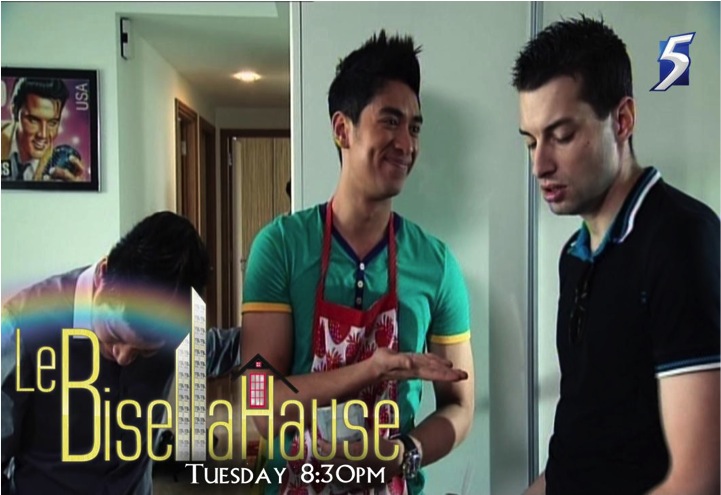 Advertising Still from Jerry in Mediacorp Channel 5's series 