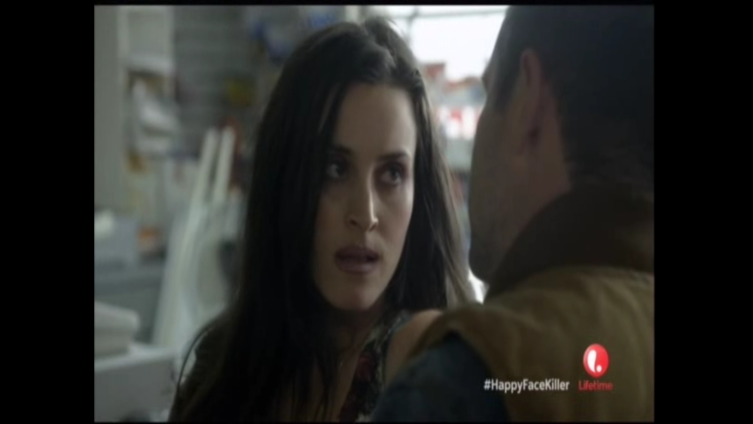 Vanessa Walsh and David Arquette in Happy Face Killer.