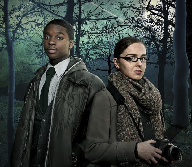 Louisa Connolly-Burnham and Kedar Williams-Stirling as Shannon and Tom in CBBC's Wolfblood