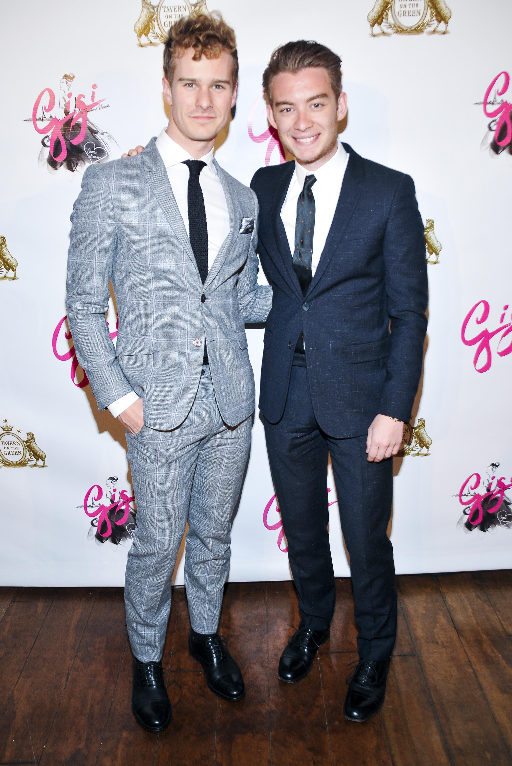 Ryan Steele & Antonio Marion attend the opening night of the Broadway Revival of Gigi.