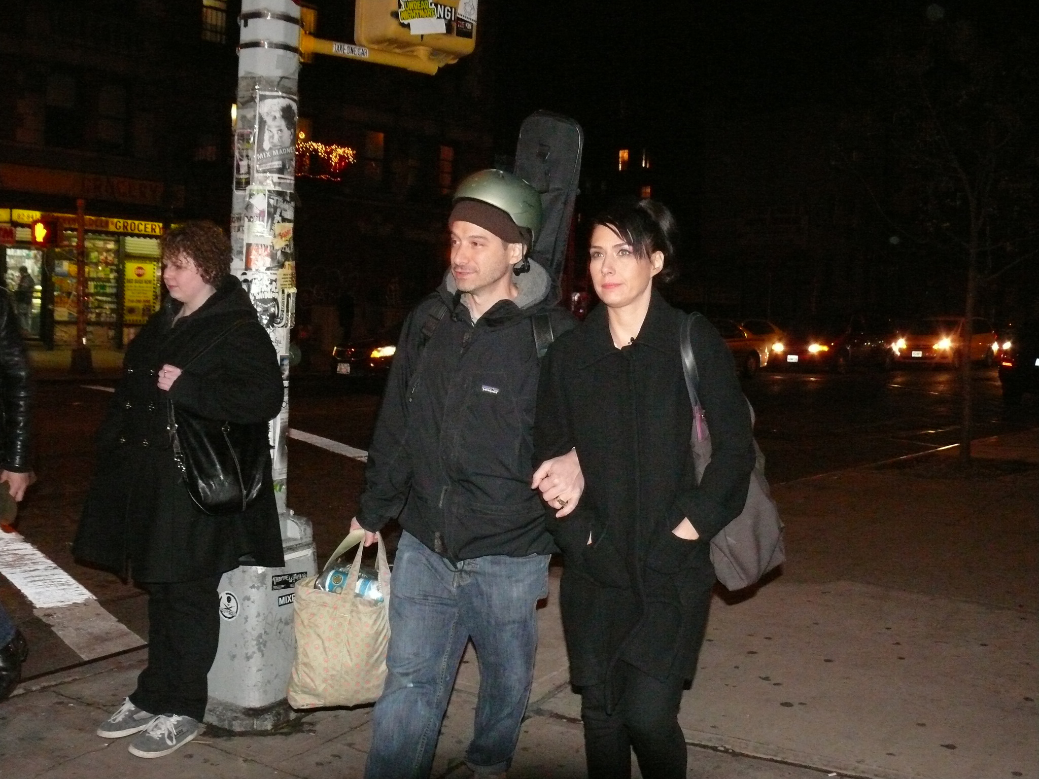 Still of Kathleen Hanna and Adam Horovitz in The Punk Singer (2013)