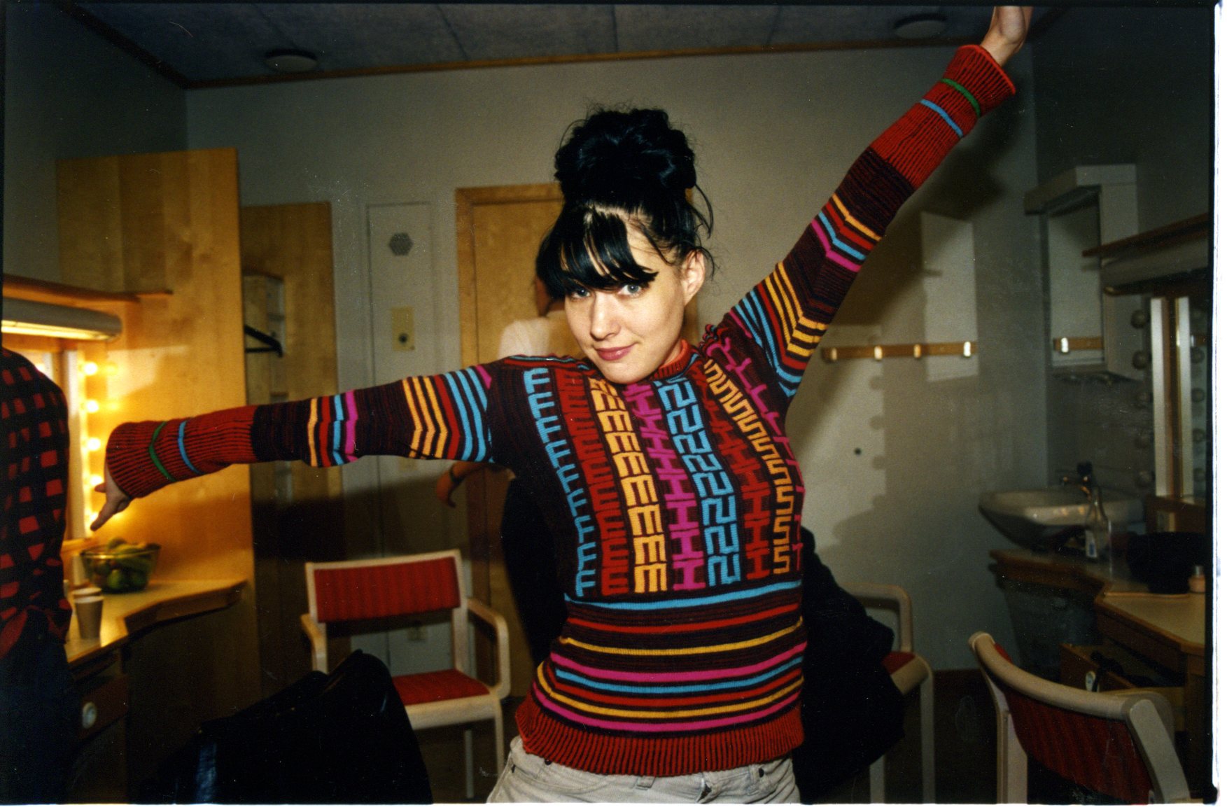 Still of Kathleen Hanna in The Punk Singer (2013)