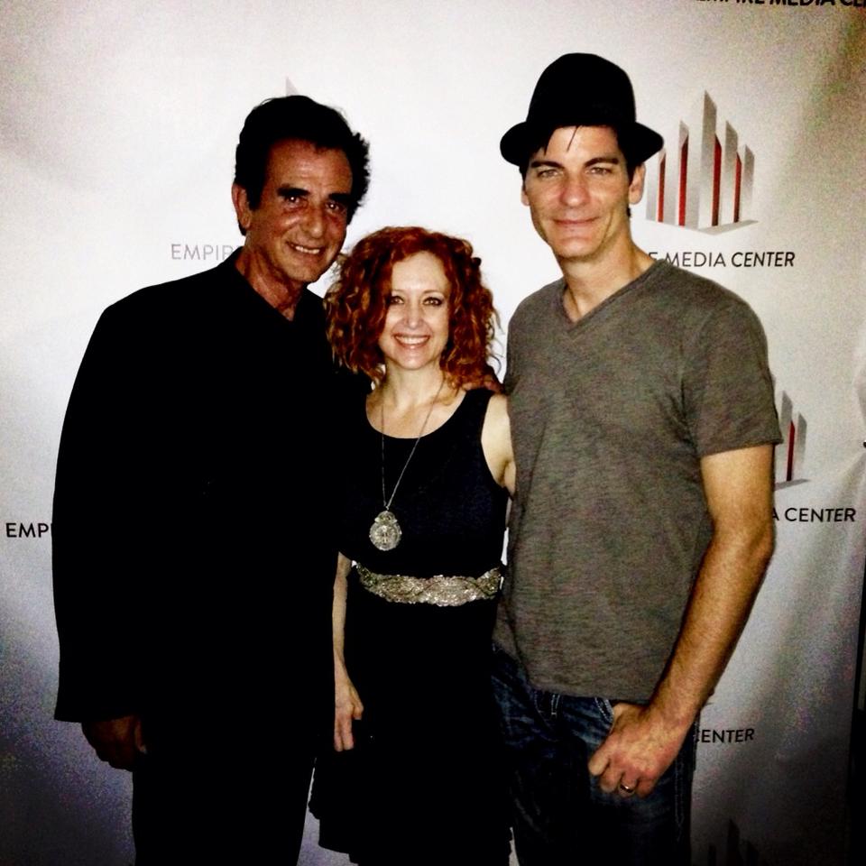 Red Carpet 2013 Opening of the Empire Media Center The ROAMies (Alexa James and Rory Partin) with Tony Tarantino