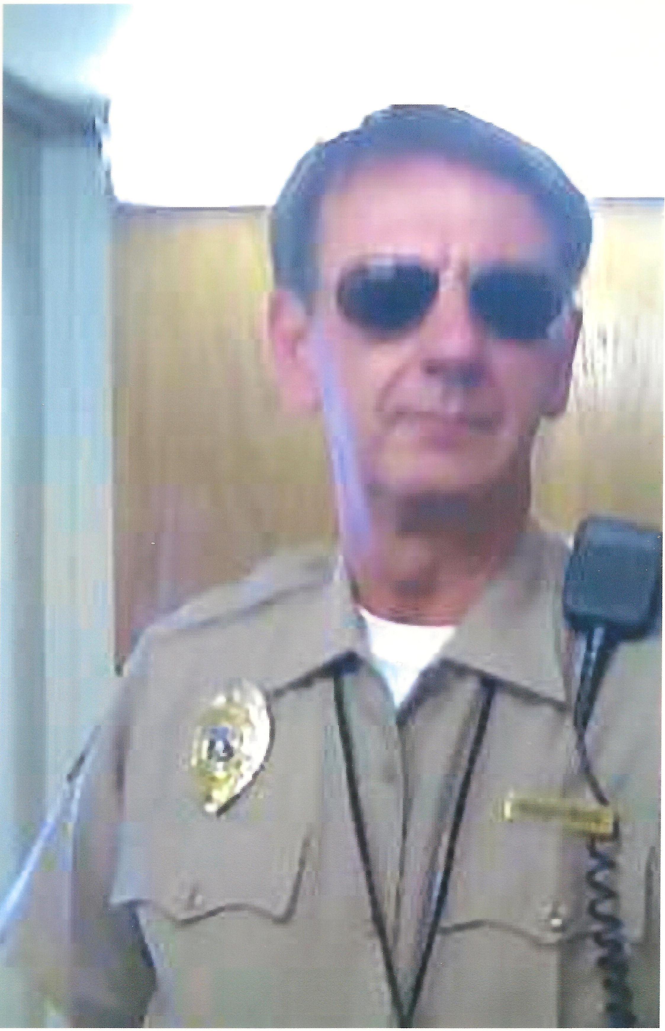 Still photo of Gus Rhodes as a Las Vegas Law Enforcement Officer.
