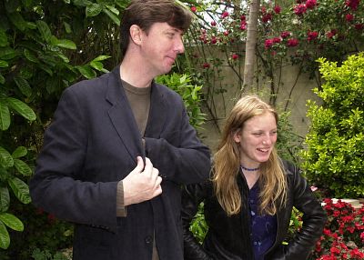 Hal Hartley and Sarah Polley at event of No Such Thing (2001)