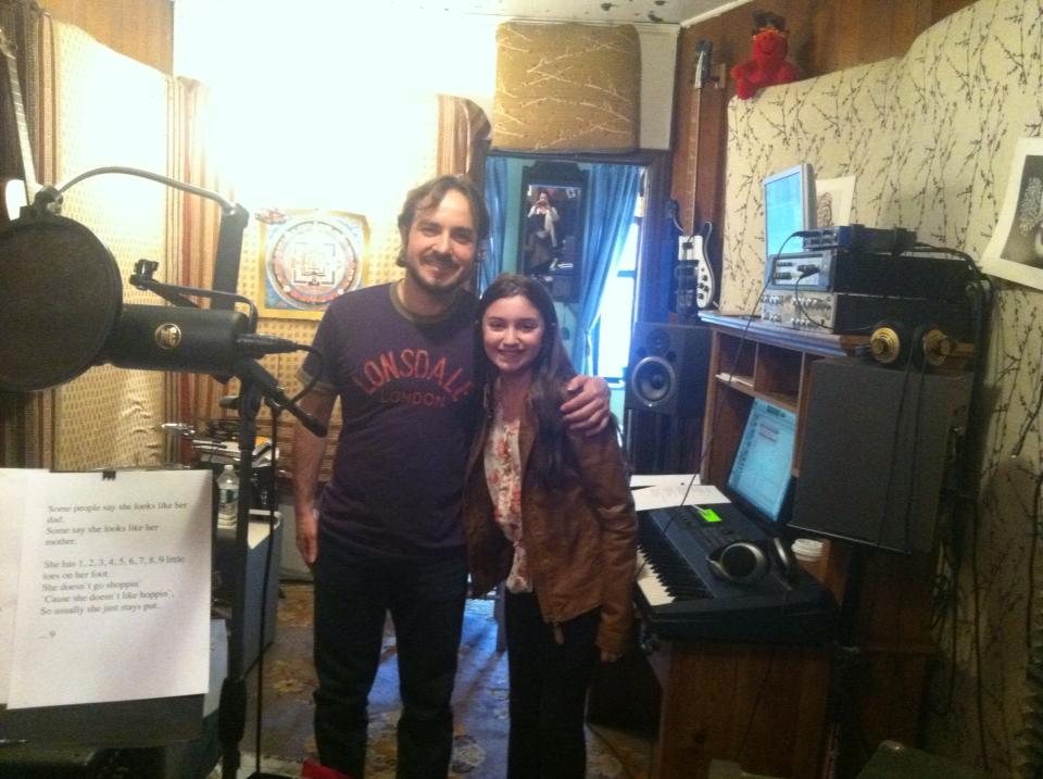 Still of Rebecca Stern, New York City recording with Richard 