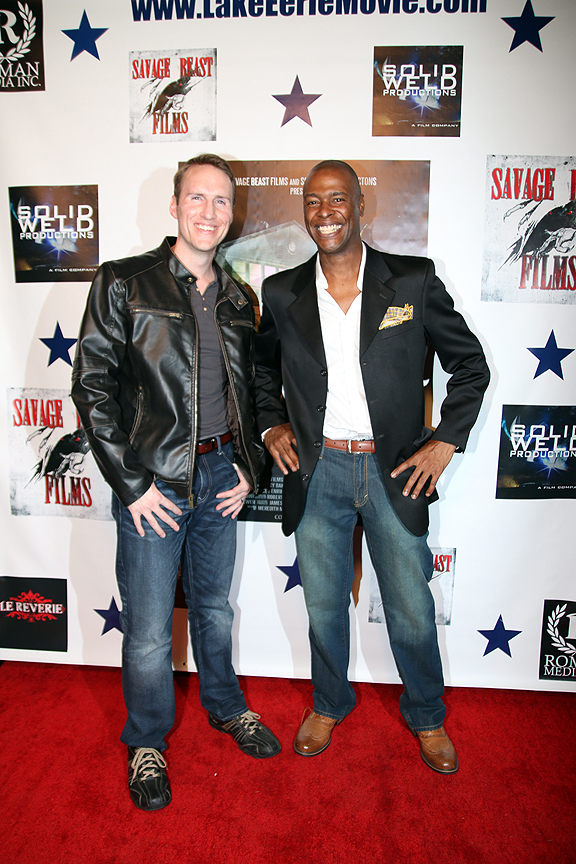 Director Chris Majors and Cinematographer David M. Brewer at the House of Blues Event promoting 