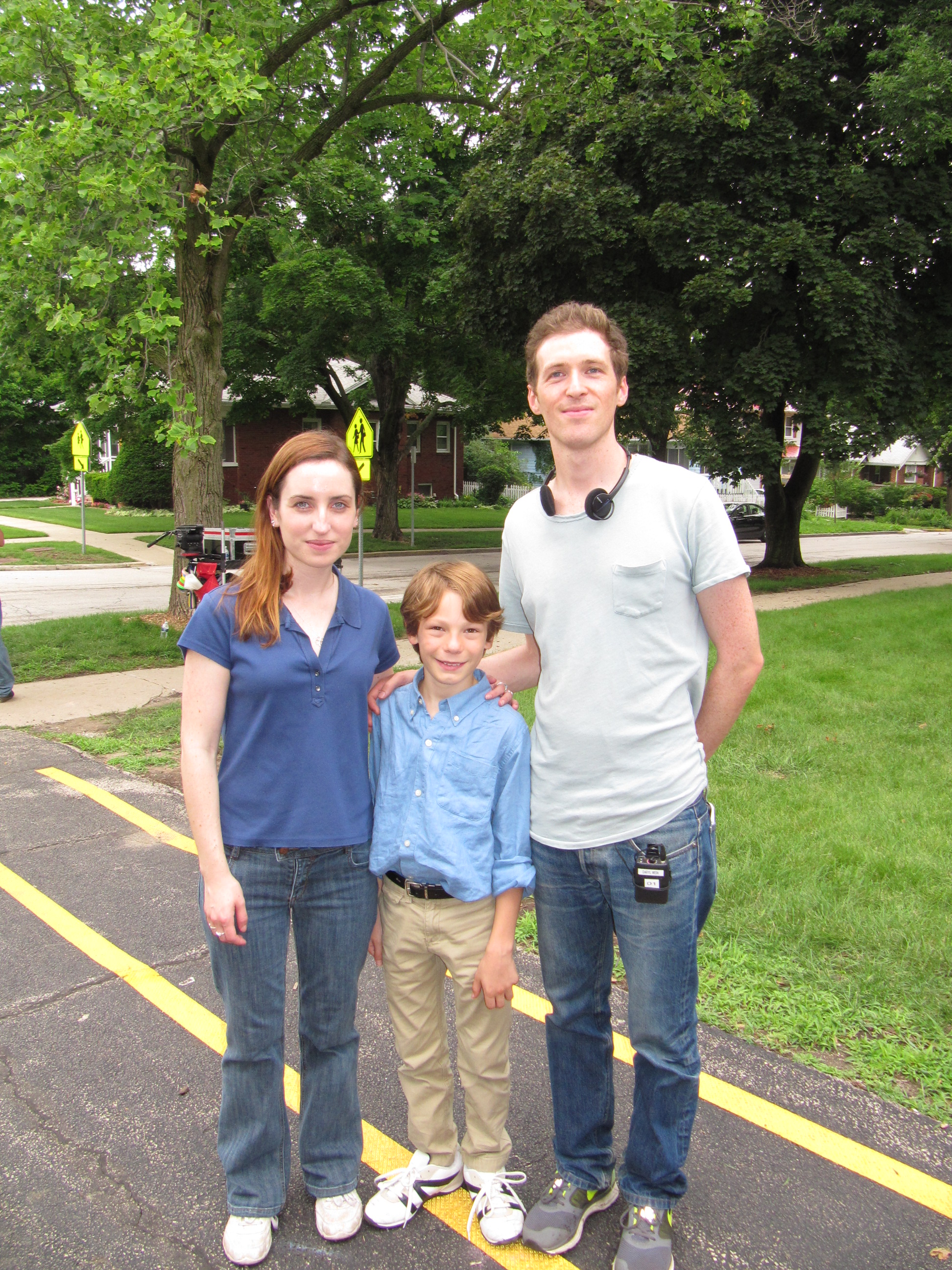 On Set of Consumed with Daryl Wein and Zoe Lister Jones