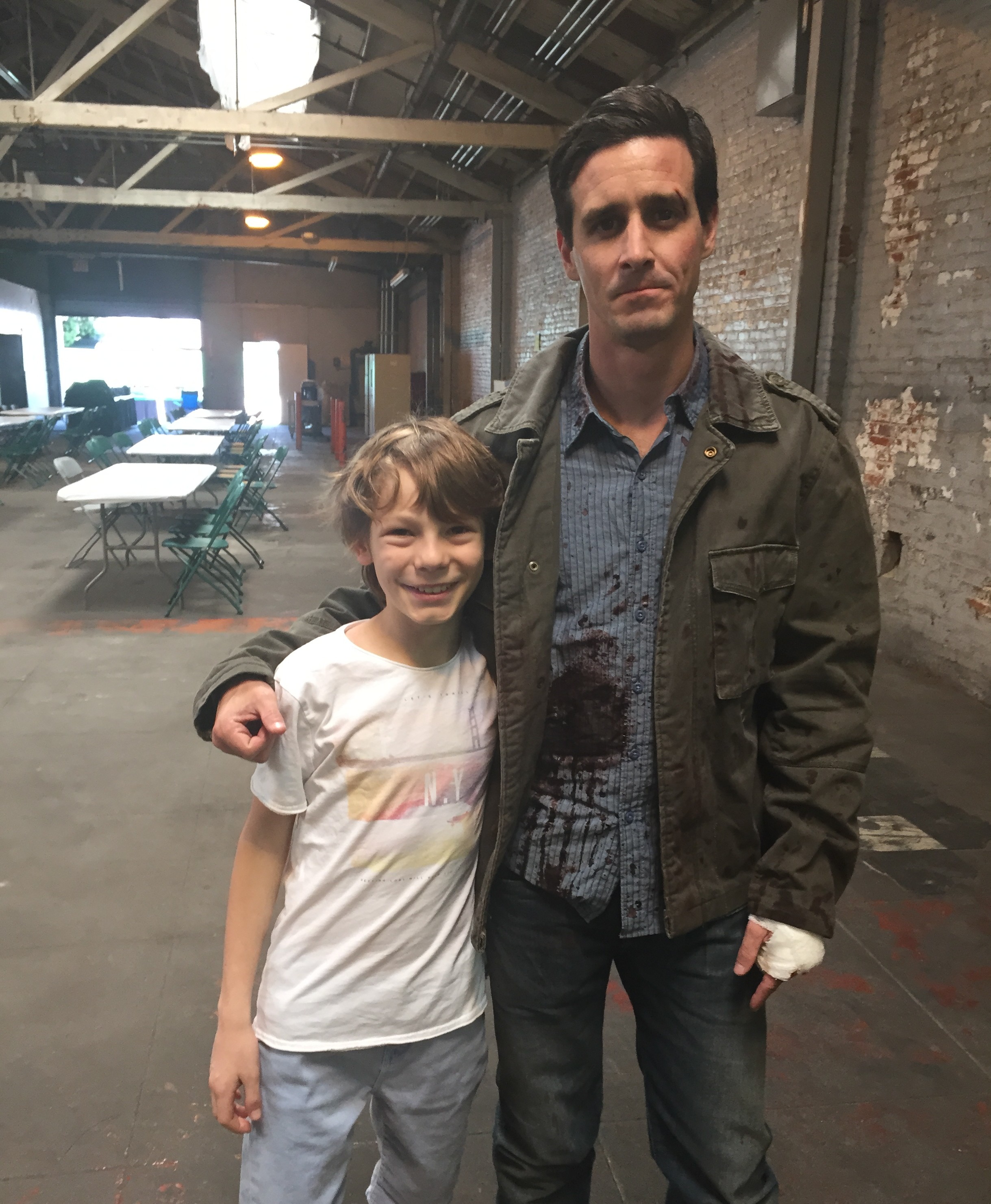 Sinister 2 filming in LA with James Ransone