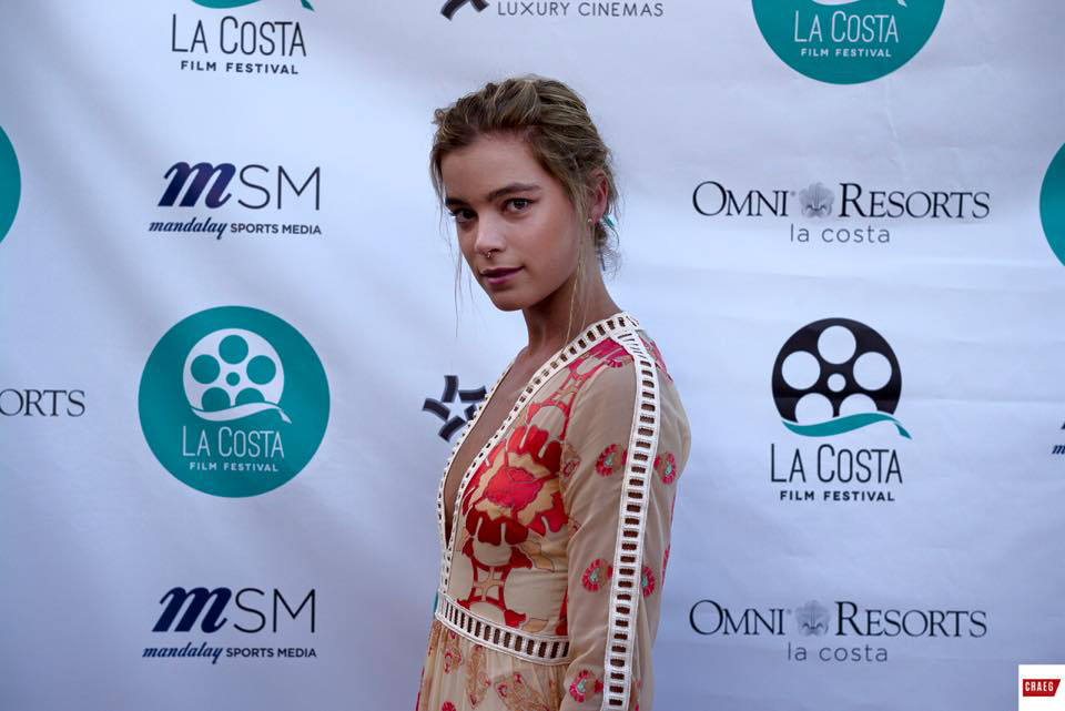 Gemita Samarra at the 2015 La Costa Film Festival