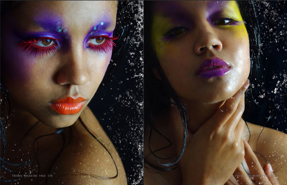 Tear Sheet, Freque Magazine 2013 Vol. 2 Special Effects makeup by Cris Alex