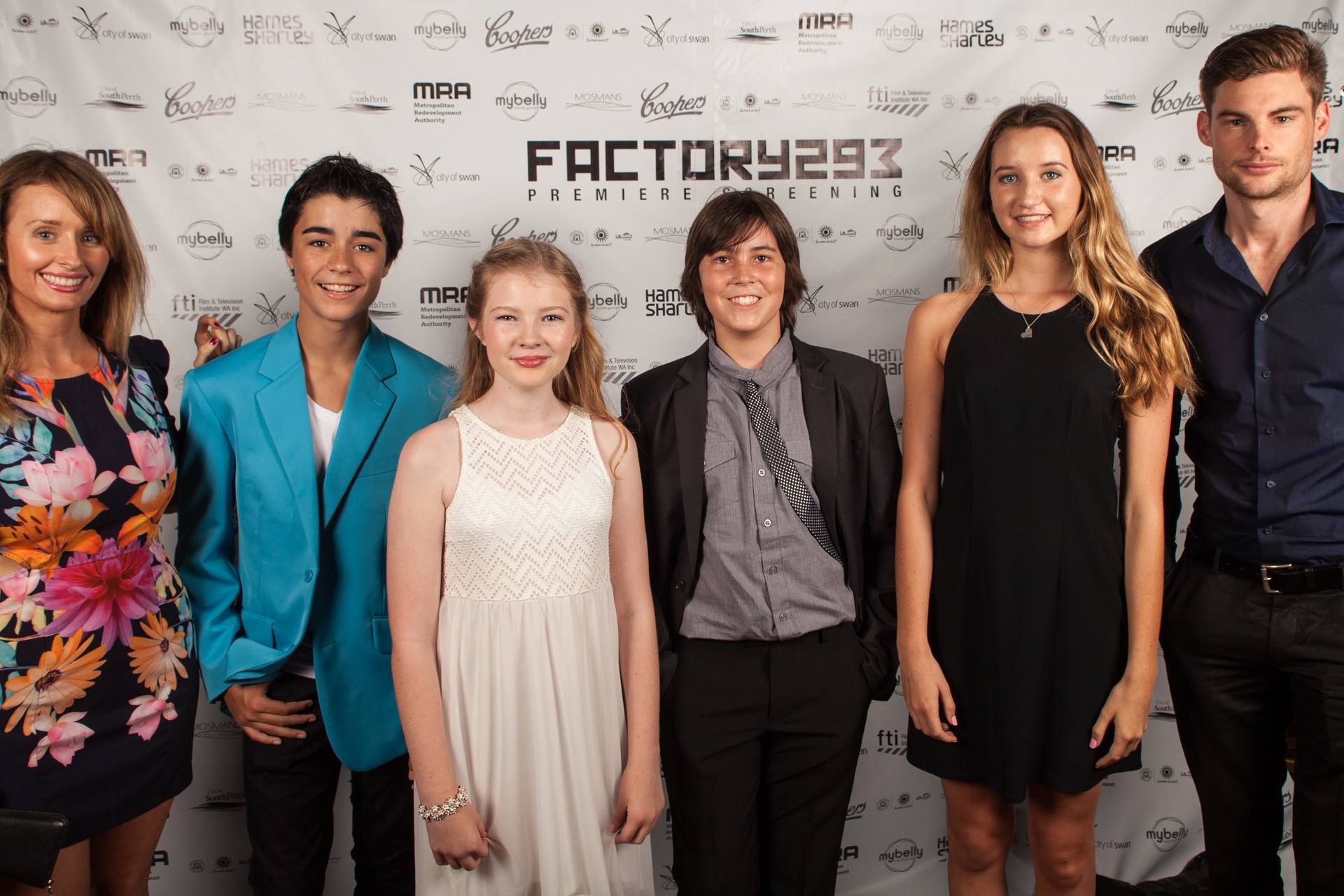 Jessica Waters, Presley Massara, Lizzy Kay, Jacob Brown, Olivia Patmore and Benjamin Hall Factory 293 Premier