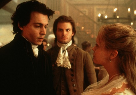 Still of Johnny Depp, Christina Ricci and Casper Van Dien in Sleepy Hollow (1999)