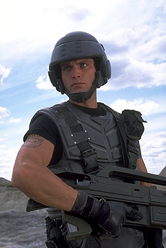 Casper Van Dien stars as Johnny Rico