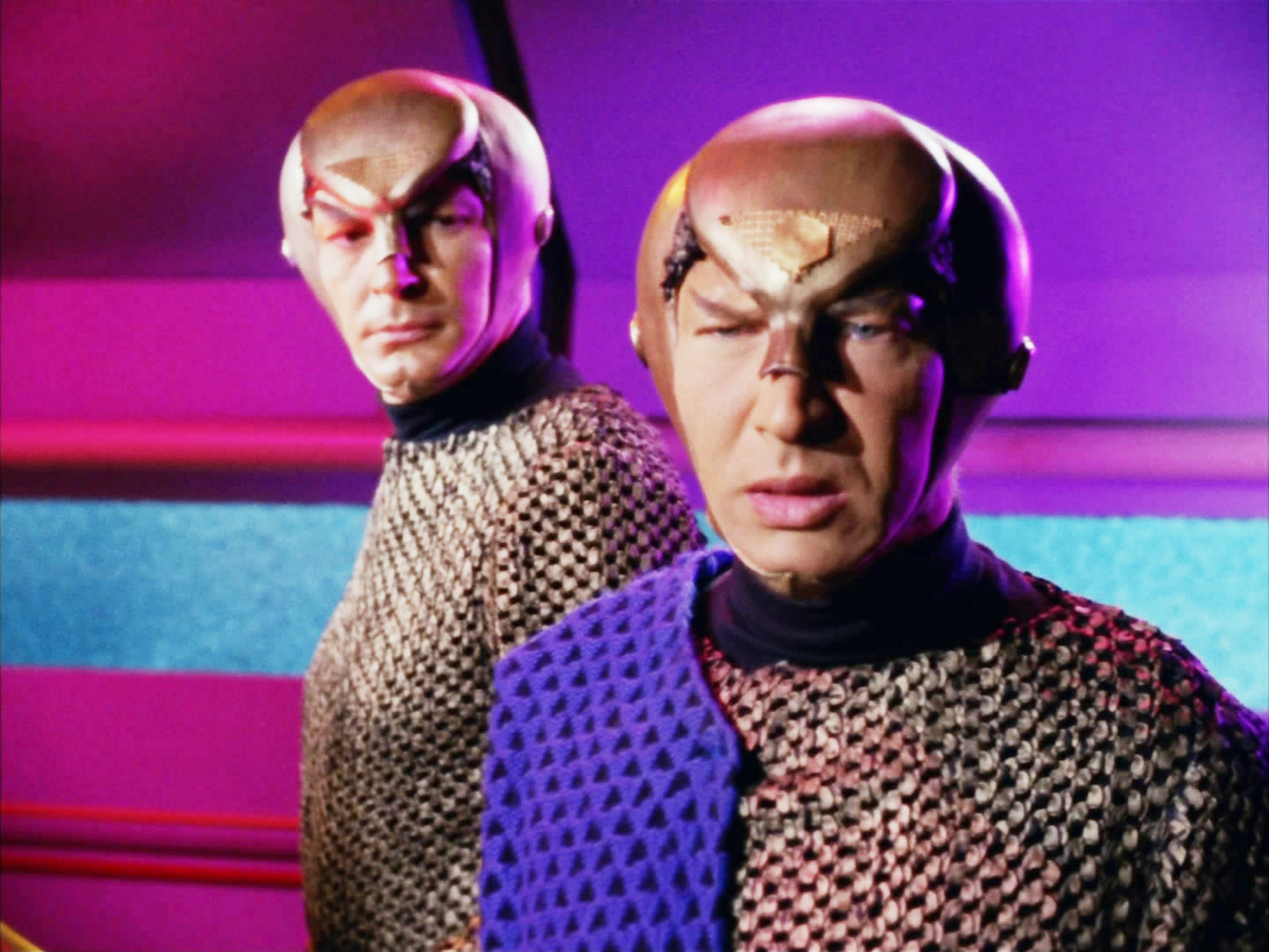 Still of Robert Chadwick and Lawrence Montaigne in Star Trek (1966)
