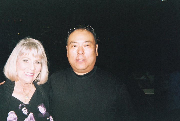 In Las Vegas at the Creations Entertainment Convention. I had the pleasure of working with Ms.Grace Lee Whitney (Yeoman Janice Rand) of the original STAR TREK series. We both did a convention together in Florida called Vulcan Events.