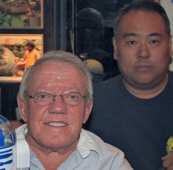 Again at the Caesar's Palace Signing event 2006 with Kenny Baker R2D2 from all of the Star Wars Films! A great honor to meet him!