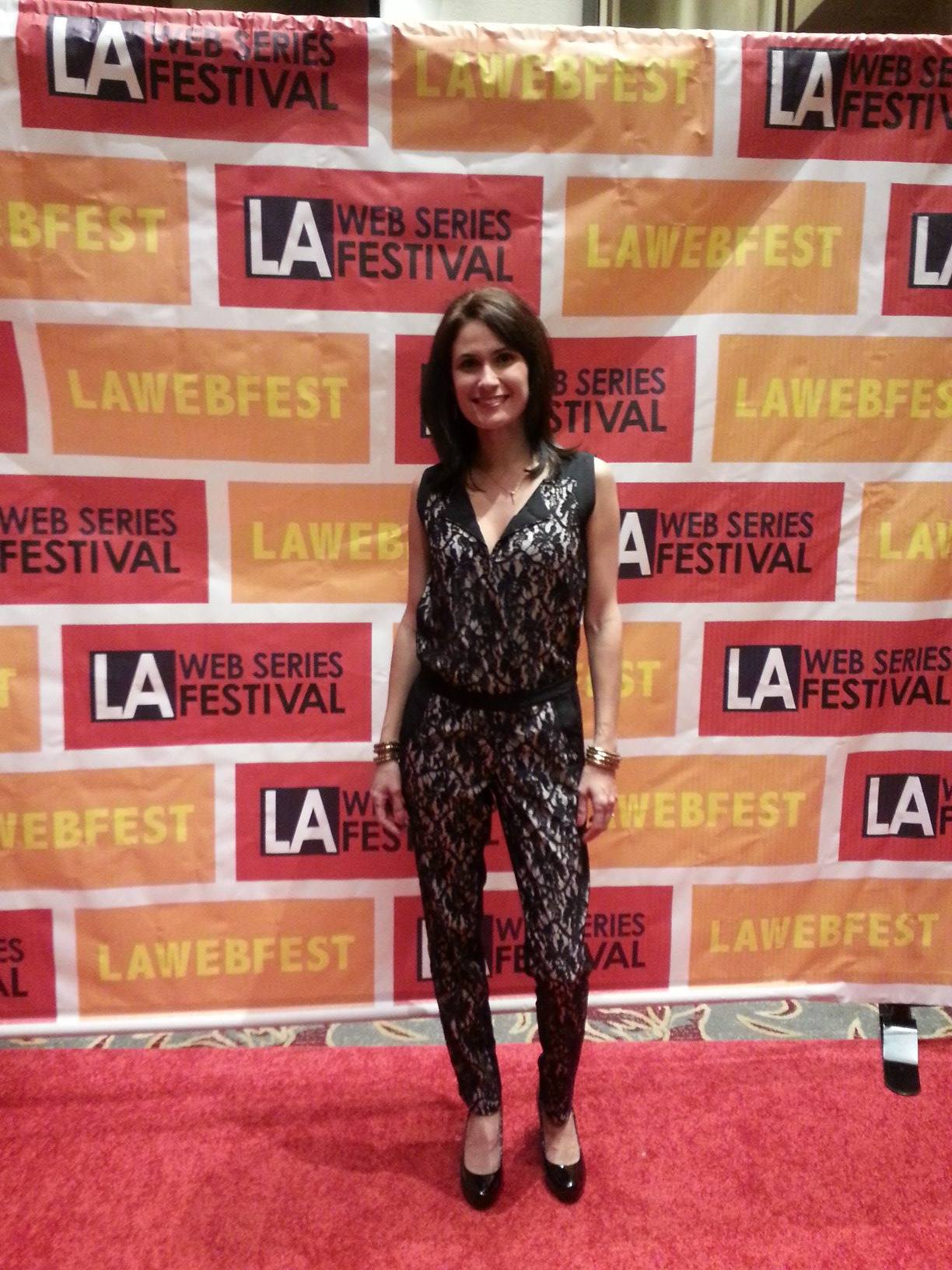 On the Red Carpet at the 2015 LA Web Fest
